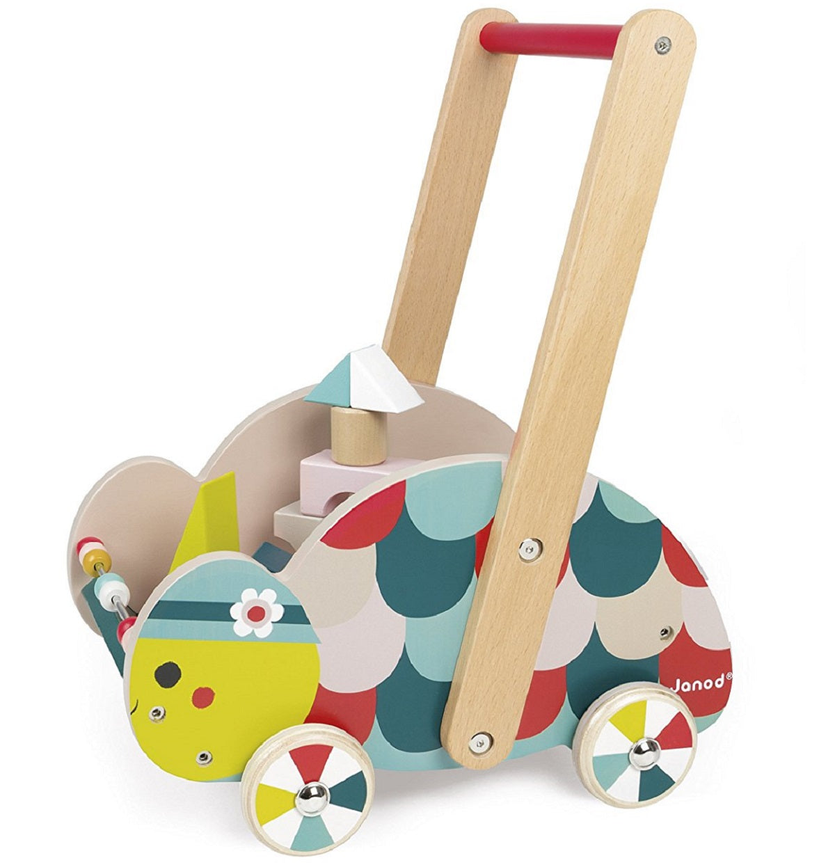 Turtle Trolley and Walker with Blocks