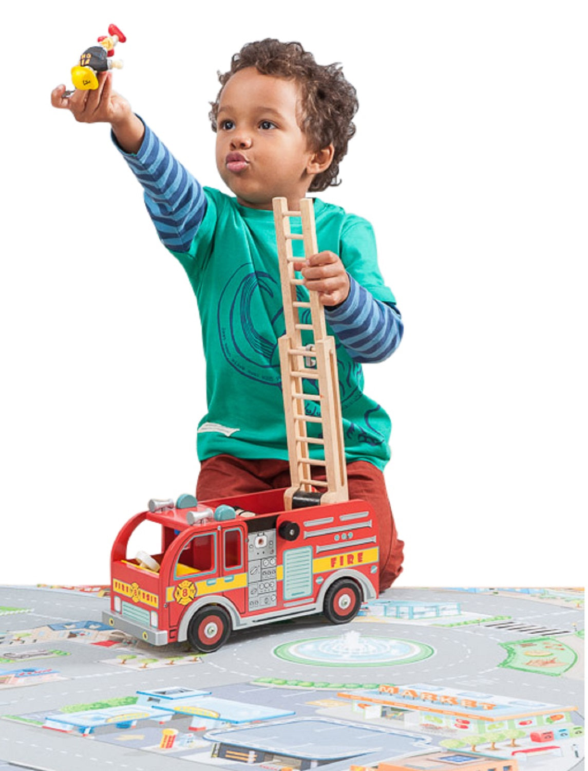 Le Toy Van Fire Engine Set