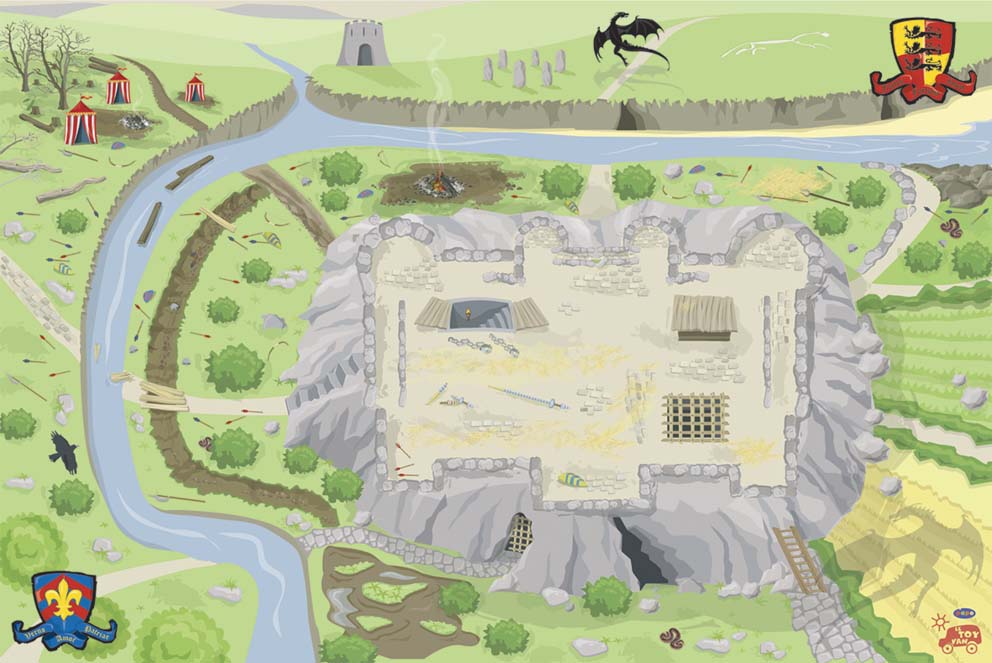 Le Toy Van Lionheart Castle Bundle Save £10