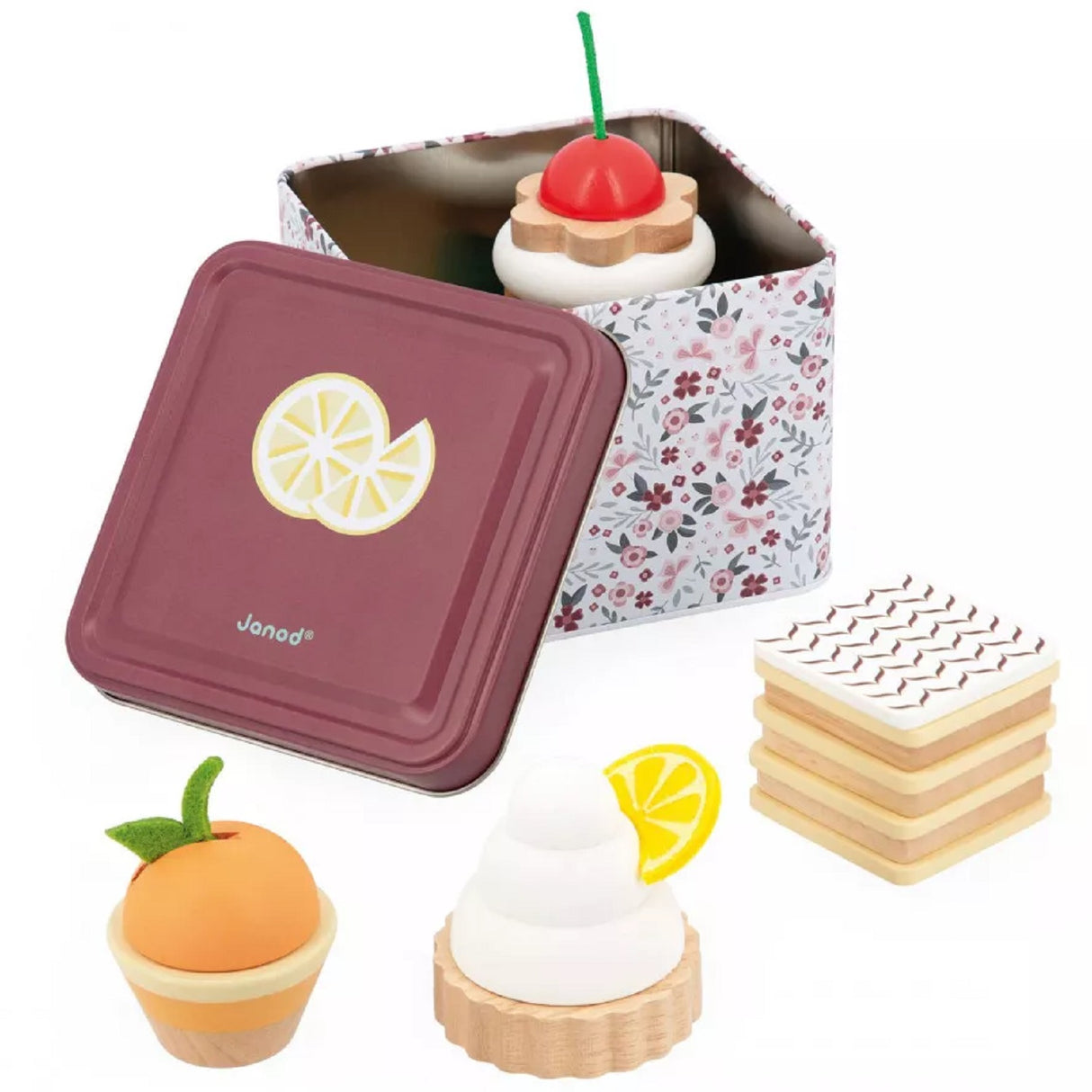 Pastry Set in a Tin