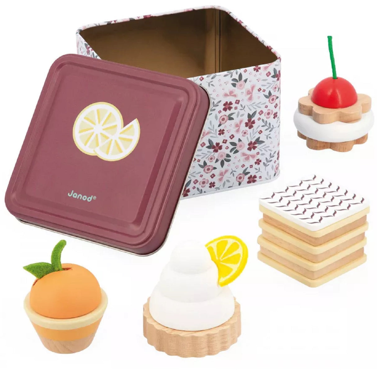Pastry Set in a Tin