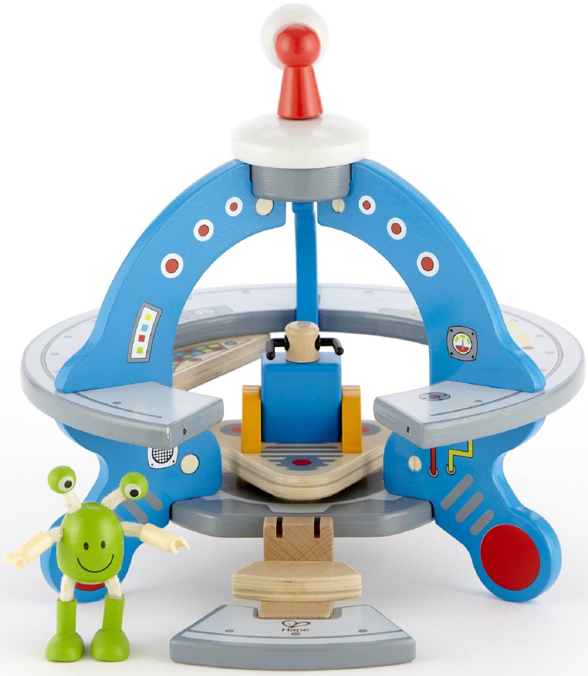 Hape UFO Playset with Friendly Alien
