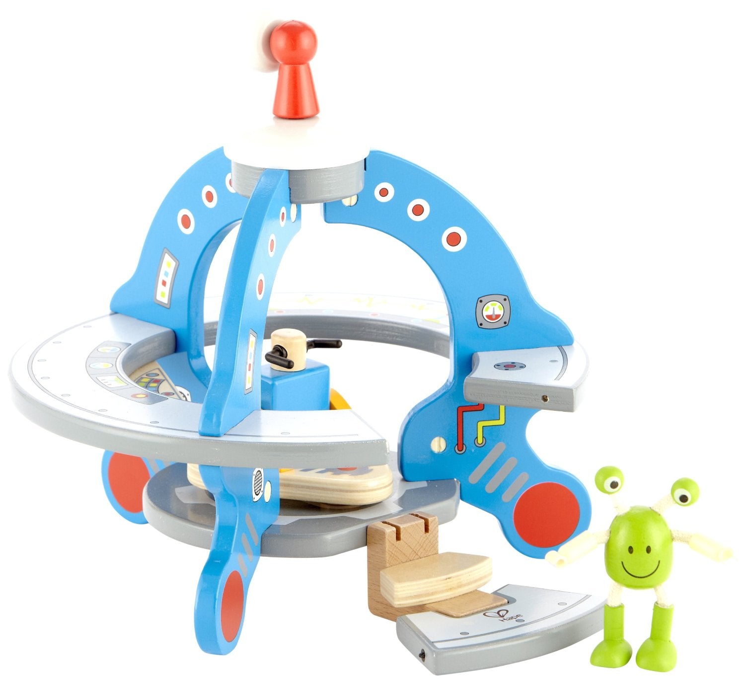 Hape UFO Playset with Friendly Alien