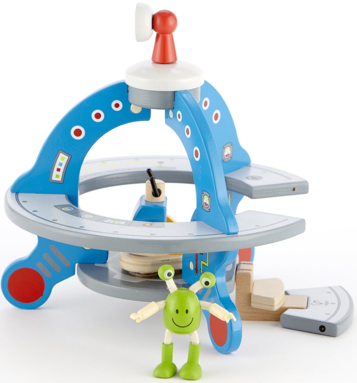 Hape UFO Playset with Friendly Alien