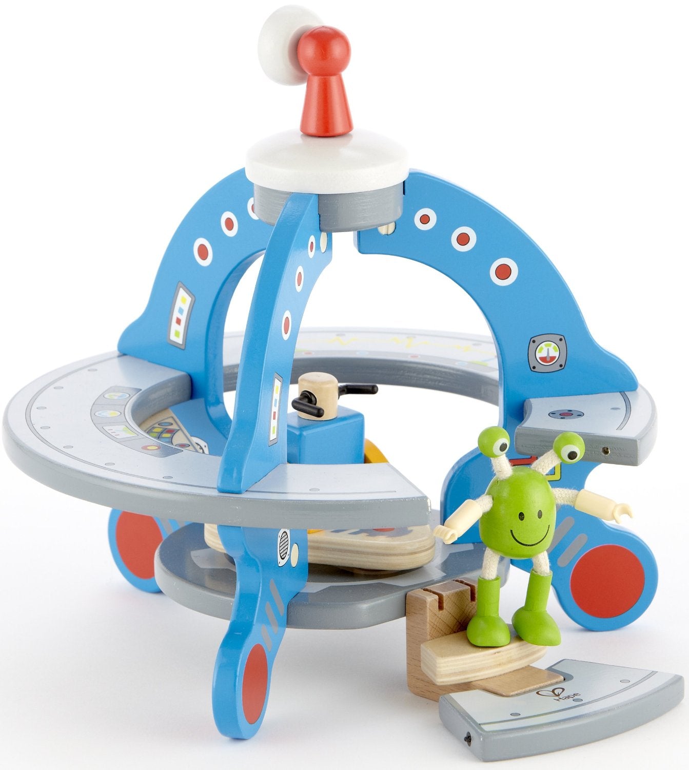 Hape UFO Playset with Friendly Alien