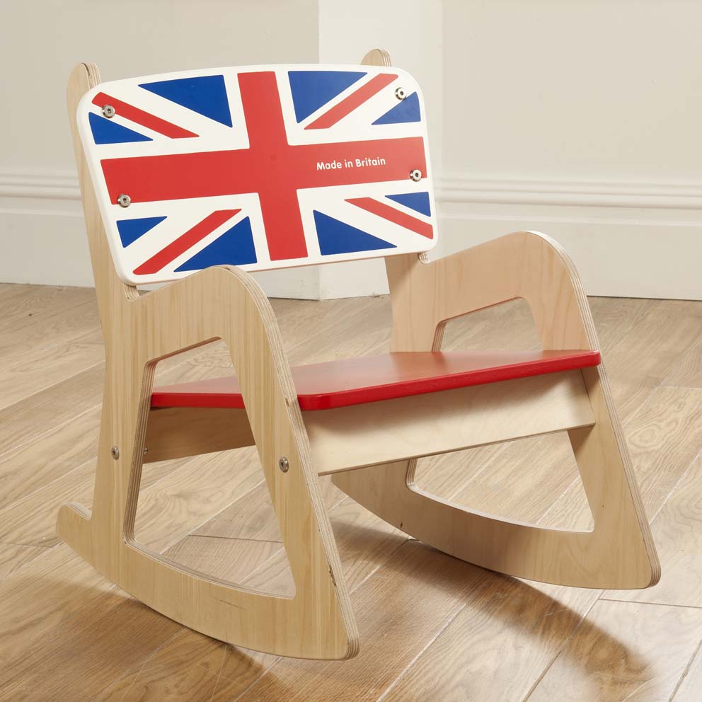 Millhouse Union Jack Rocking Chair