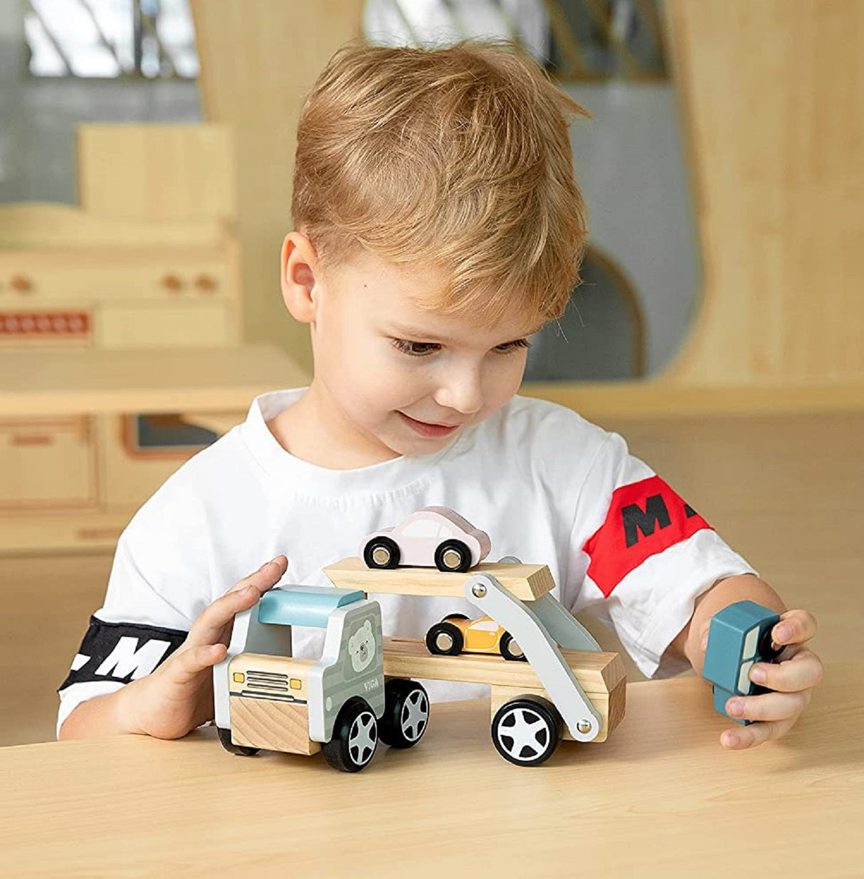 Car Transport Carrier with Cars