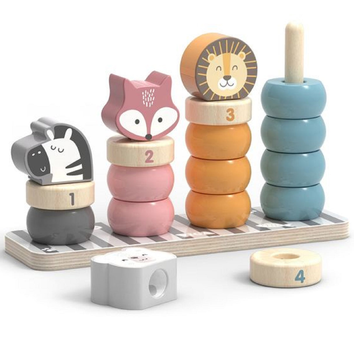 Count and Stack Animals