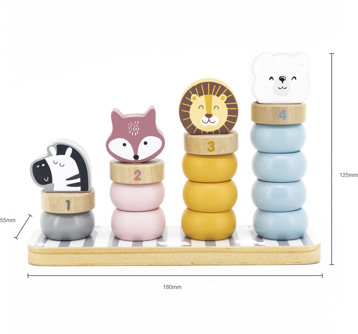 Count and Stack Animals