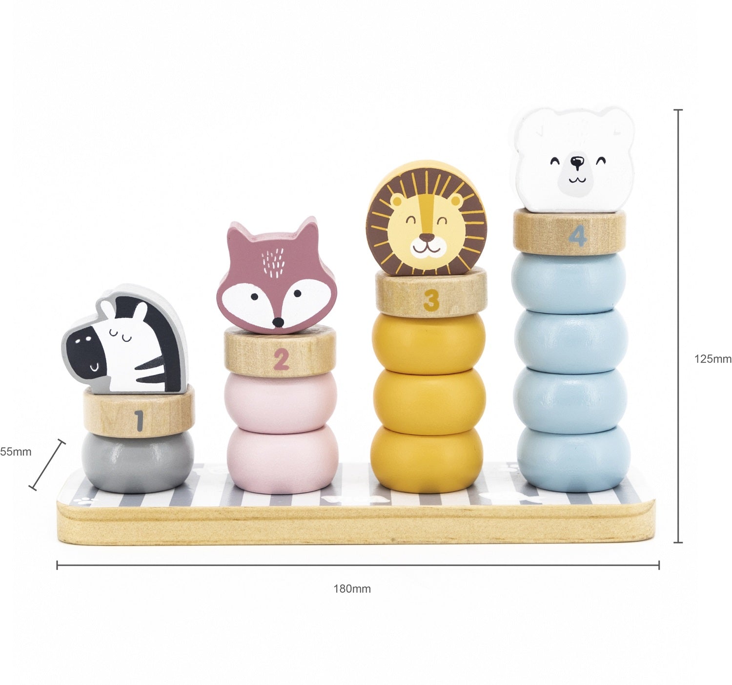 Count and Stack Animals