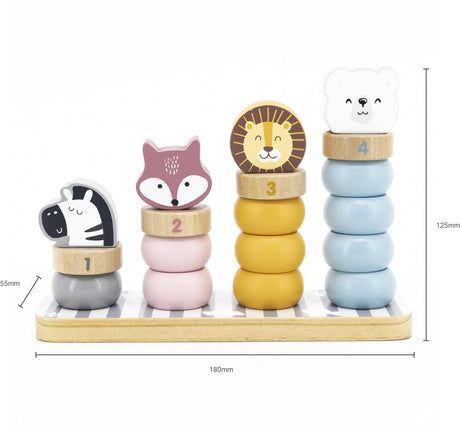 Count and Stack Animals