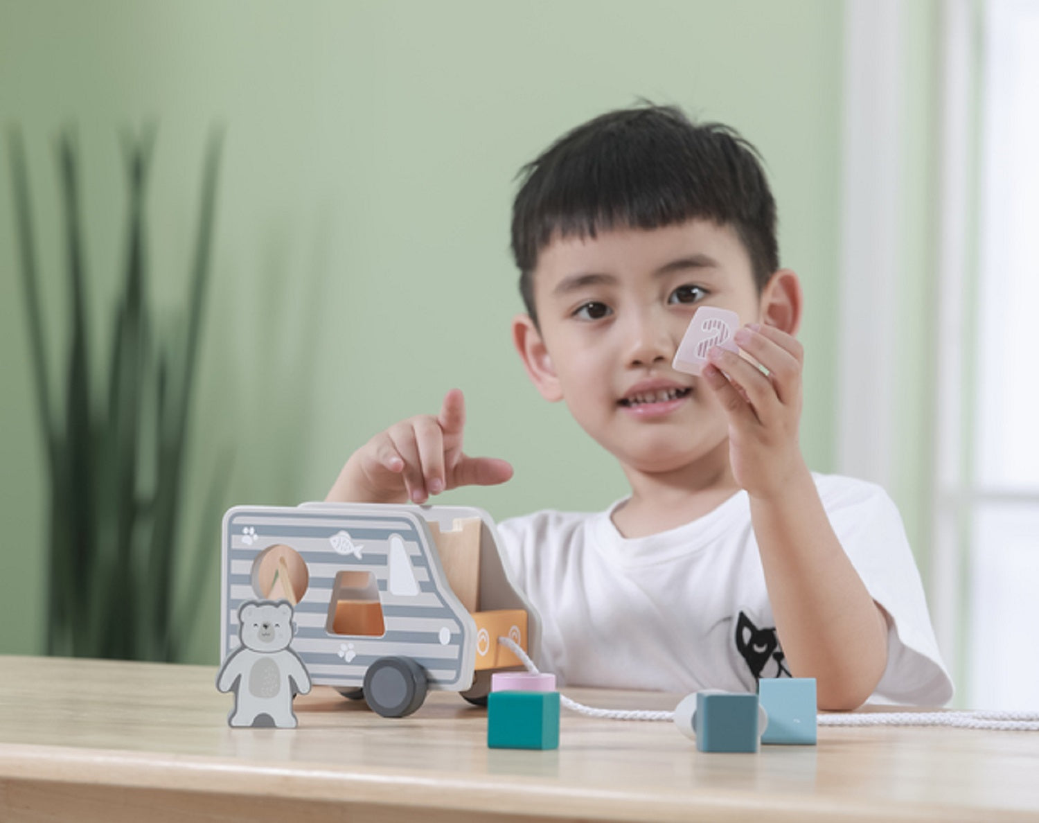 Pull Along Shape Sorting Truck