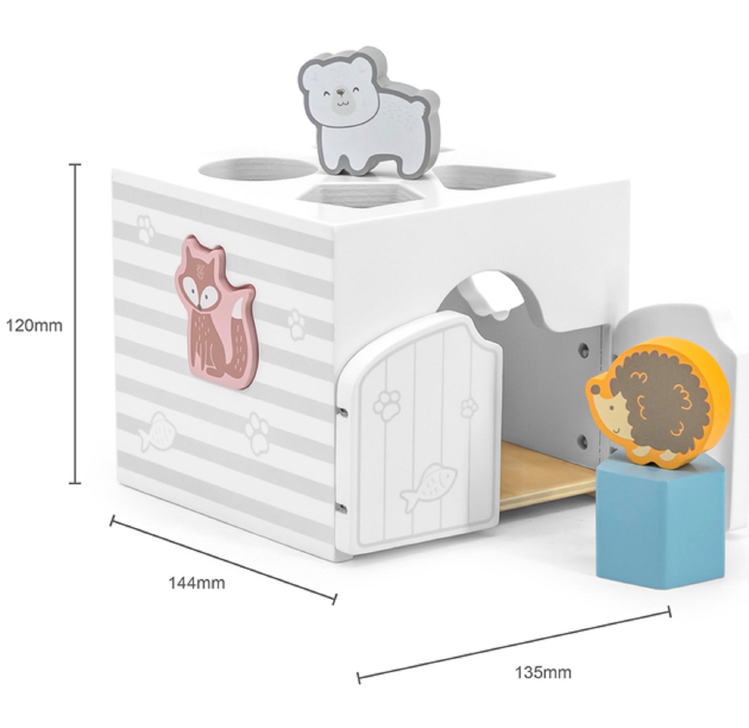 Shape Sorter With Sound Blocks