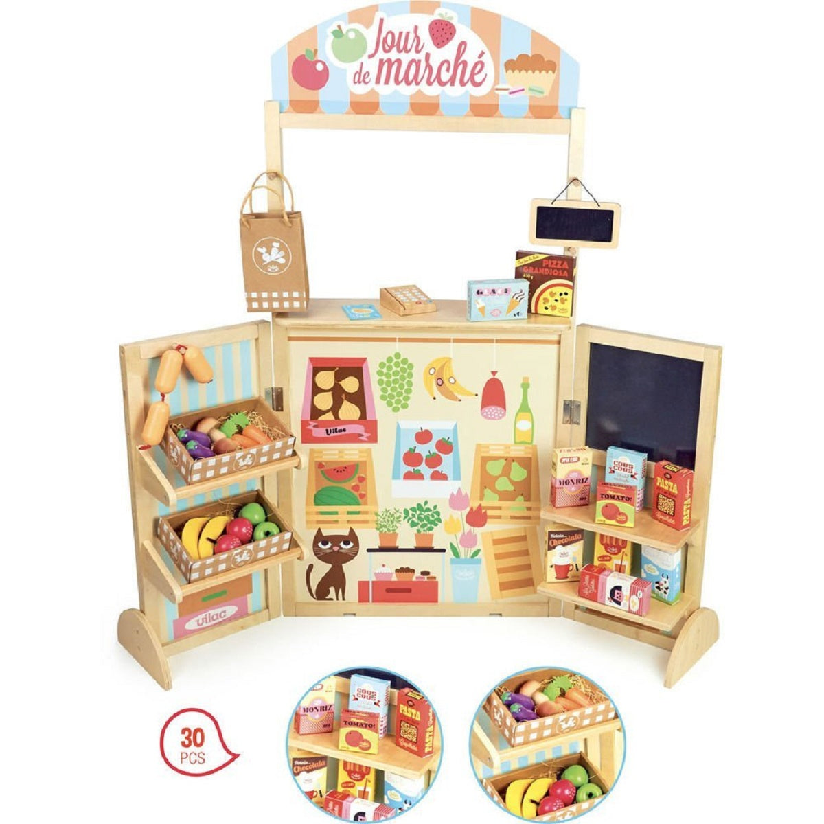 Vilac Large Grocery Store with Accessories