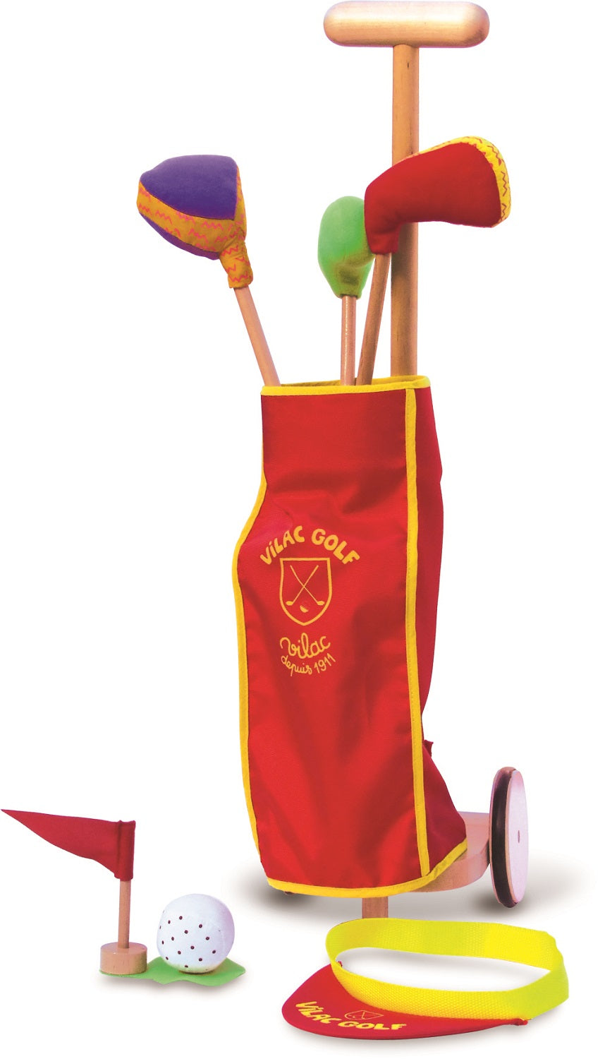 Vilac Wooden Golf Caddy Set