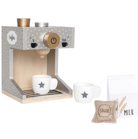 JaBaDaBaDo Silver Coffee Machine