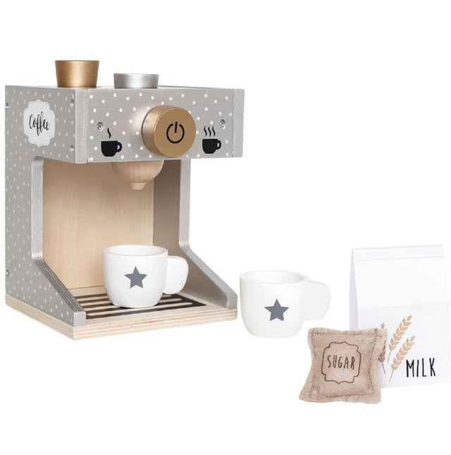 JaBaDaBaDo Silver Coffee Machine