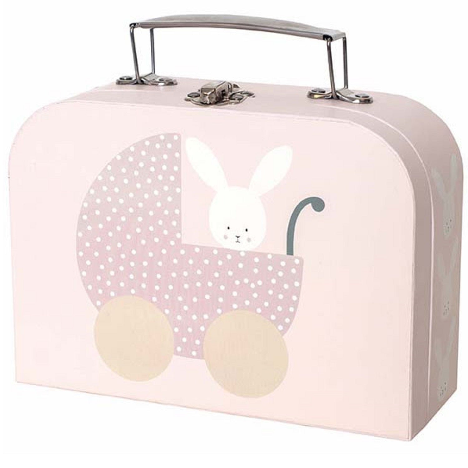 Baby Bunny Doll in a Suitcase