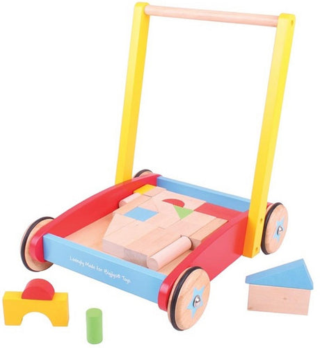 BigJigs Baby Walker with Blocks