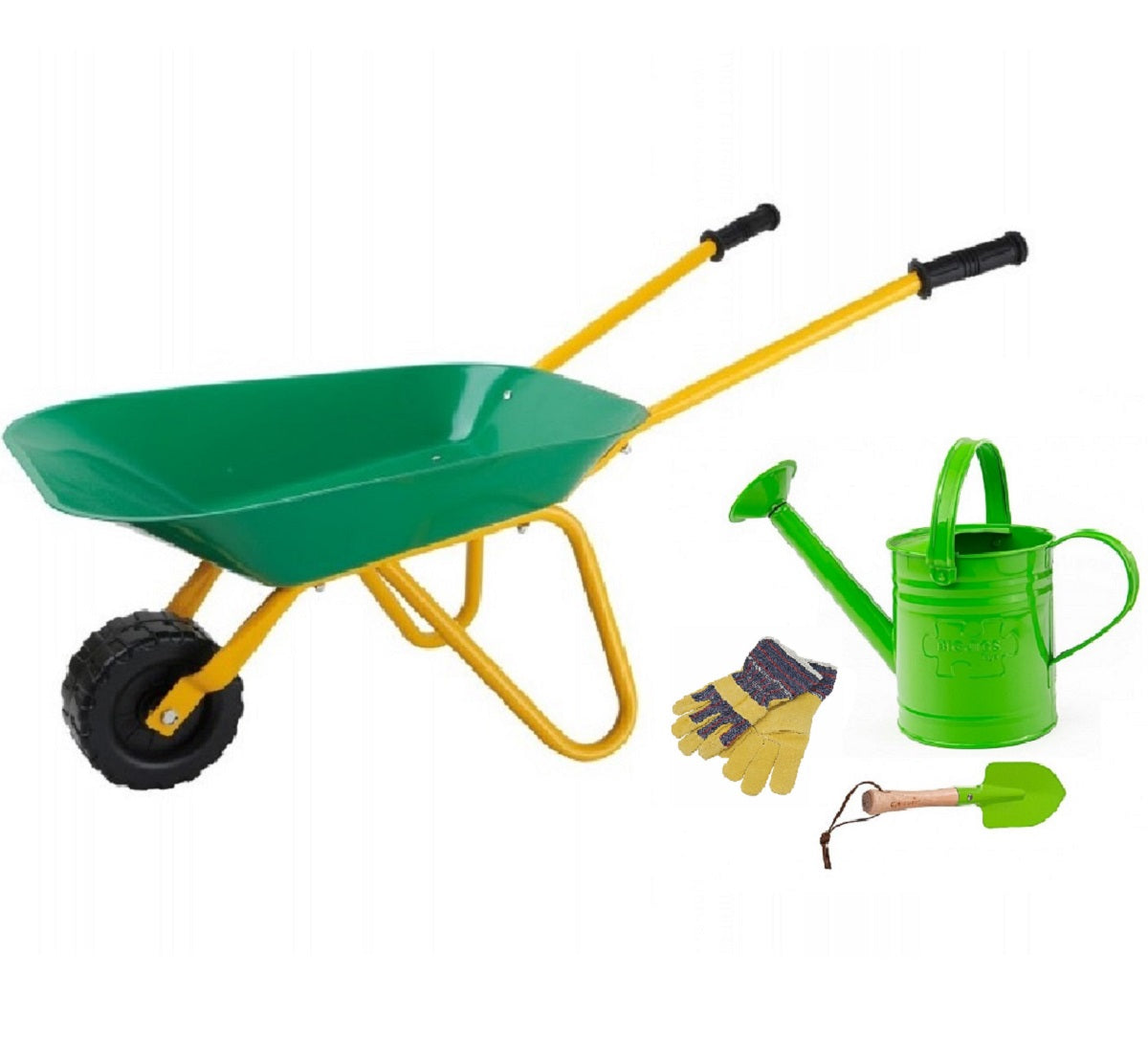Childrens Wheelbarrow & Watering Can Bundle