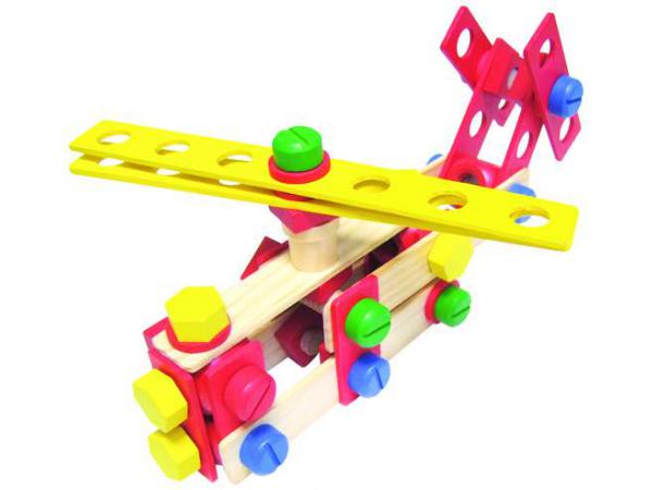 My Wooden Construction Set - 106 PCS