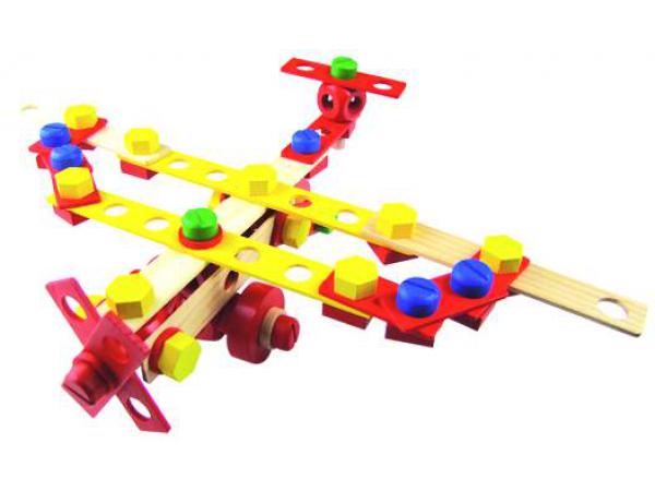 My Wooden Construction Set - 106 PCS