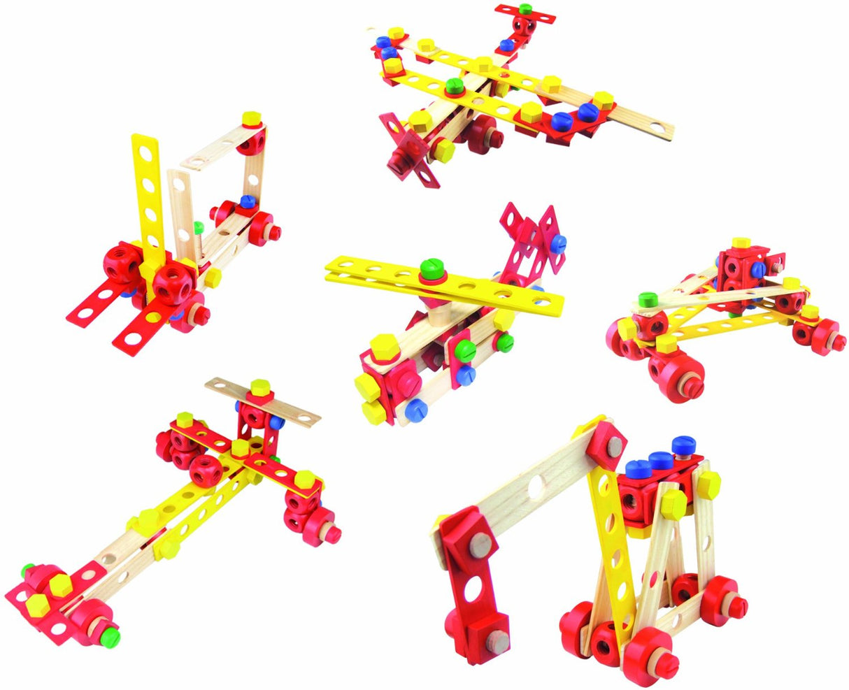 My Wooden Construction Set - 106 PCS