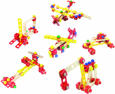 My Wooden Construction Set - 106 PCS