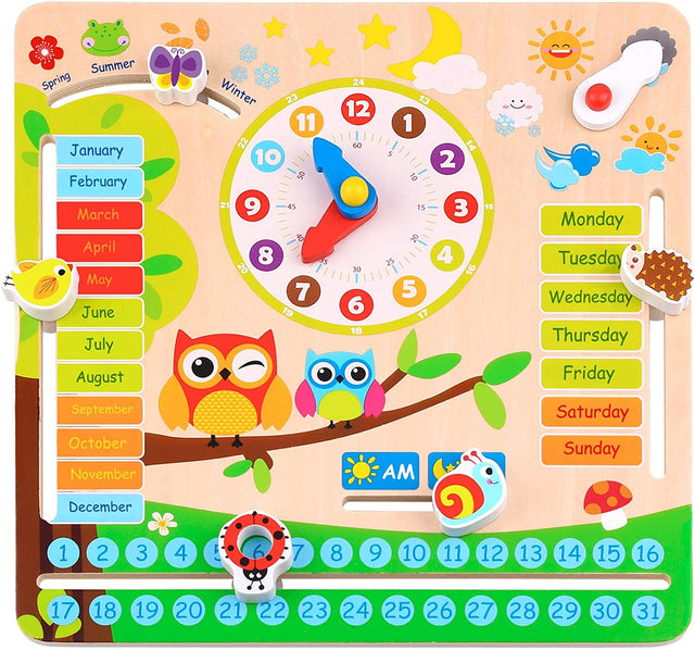 Calendar Clock & Weather Board