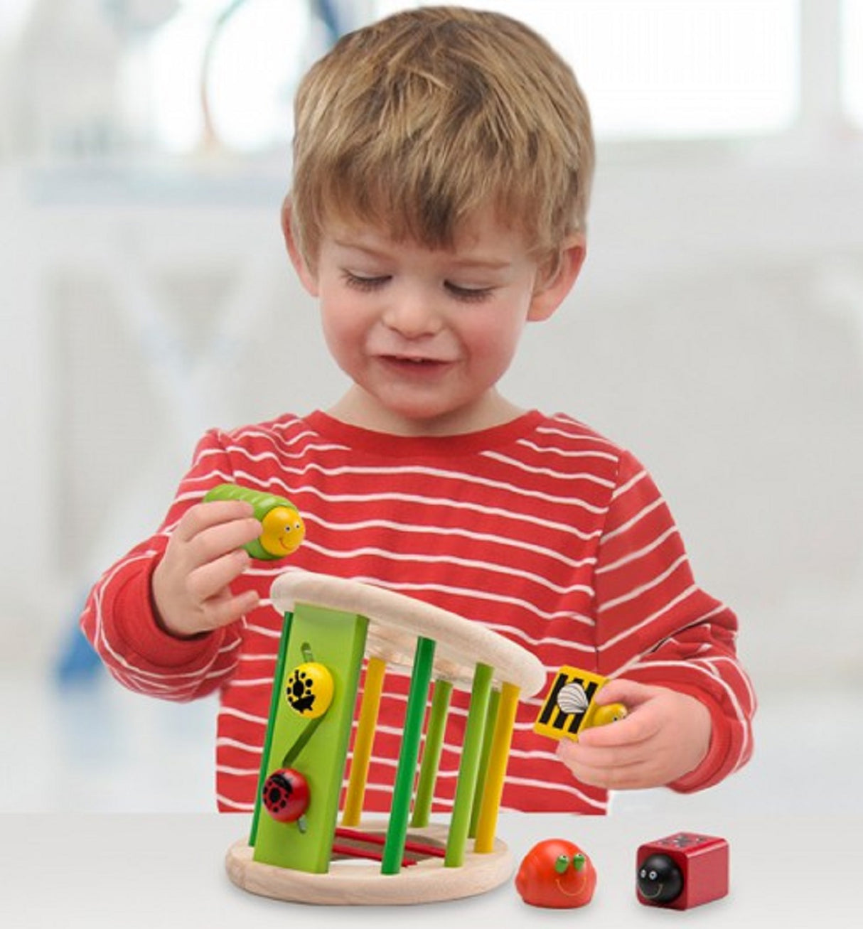 Waggy Garden Rolling Shape Sorter