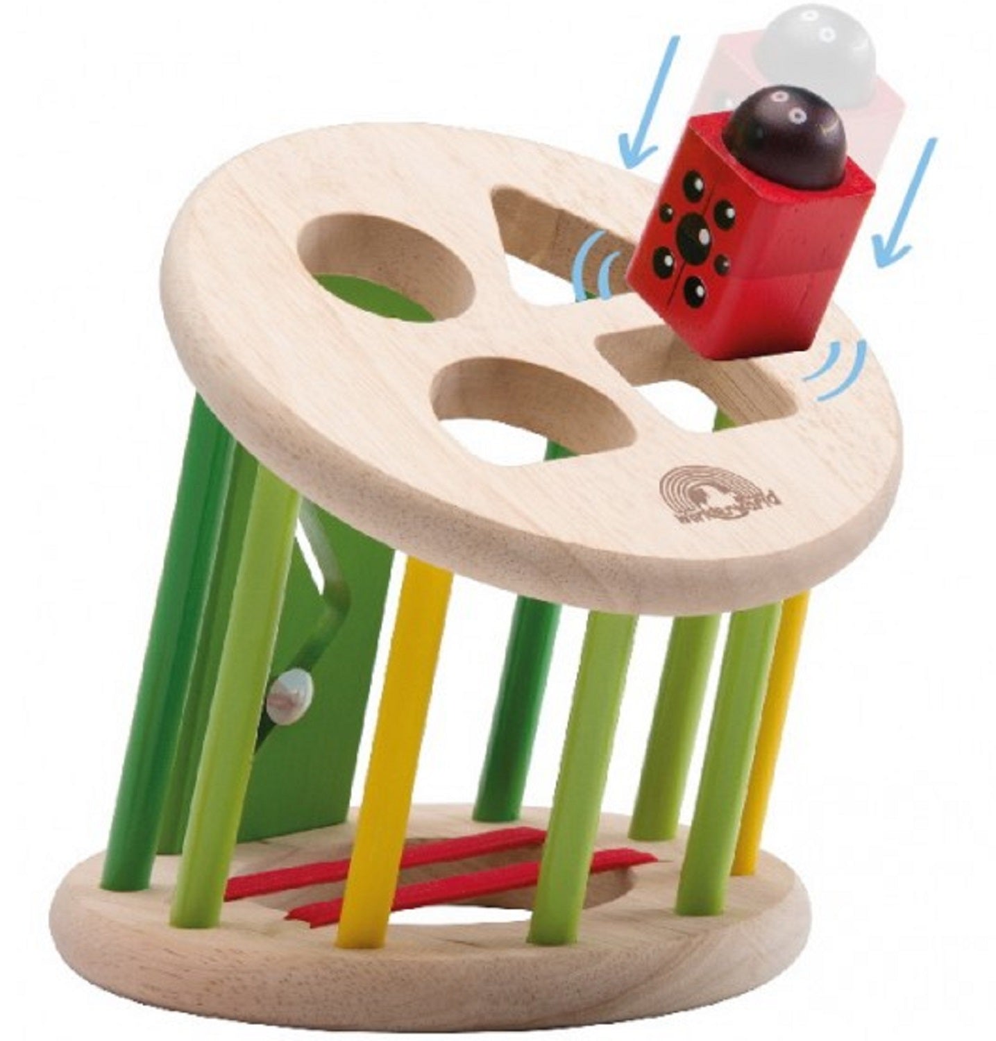 Waggy Garden Rolling Shape Sorter