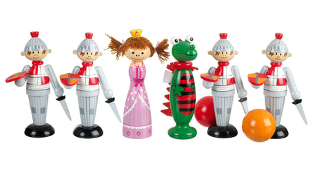 Wooden Knights, Princess & Dragon Skittles