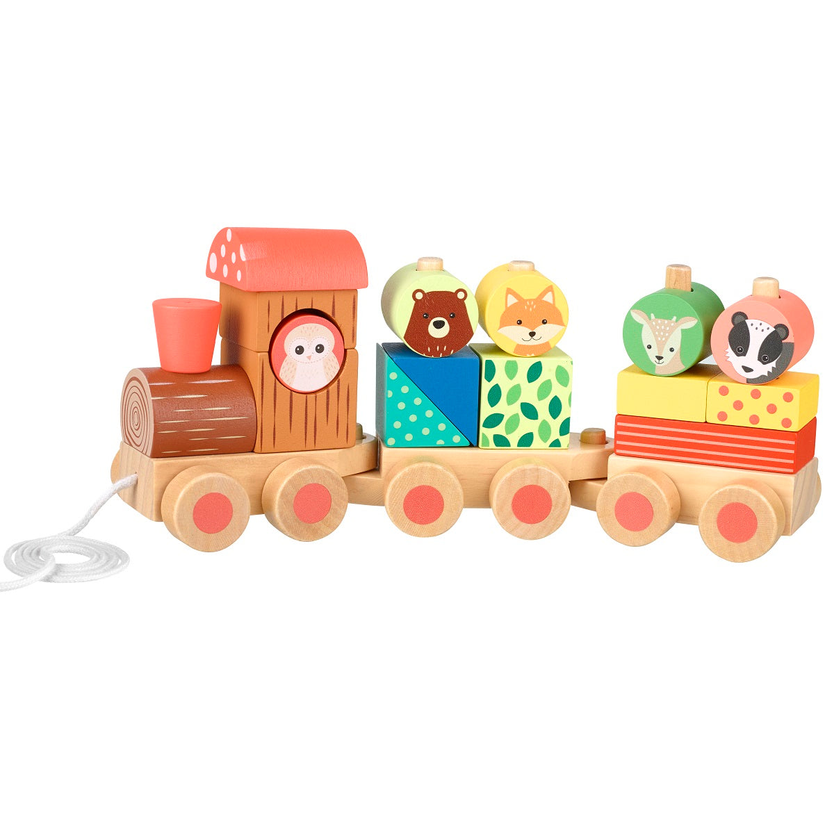 Woodland Animal Puzzle Train