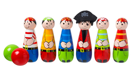 Wooden Pirate Skittles