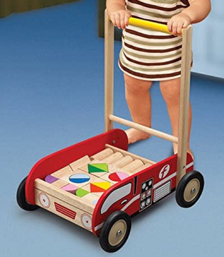 Fire Engine Walker with Blocks