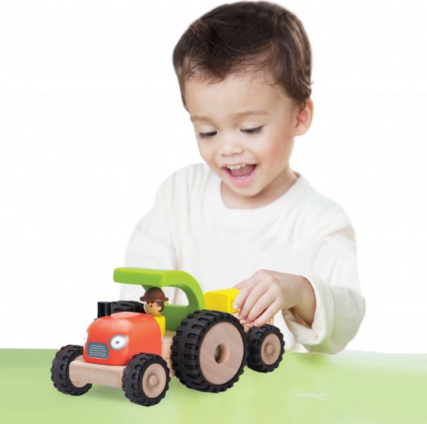 Mini Wooden Tractor
