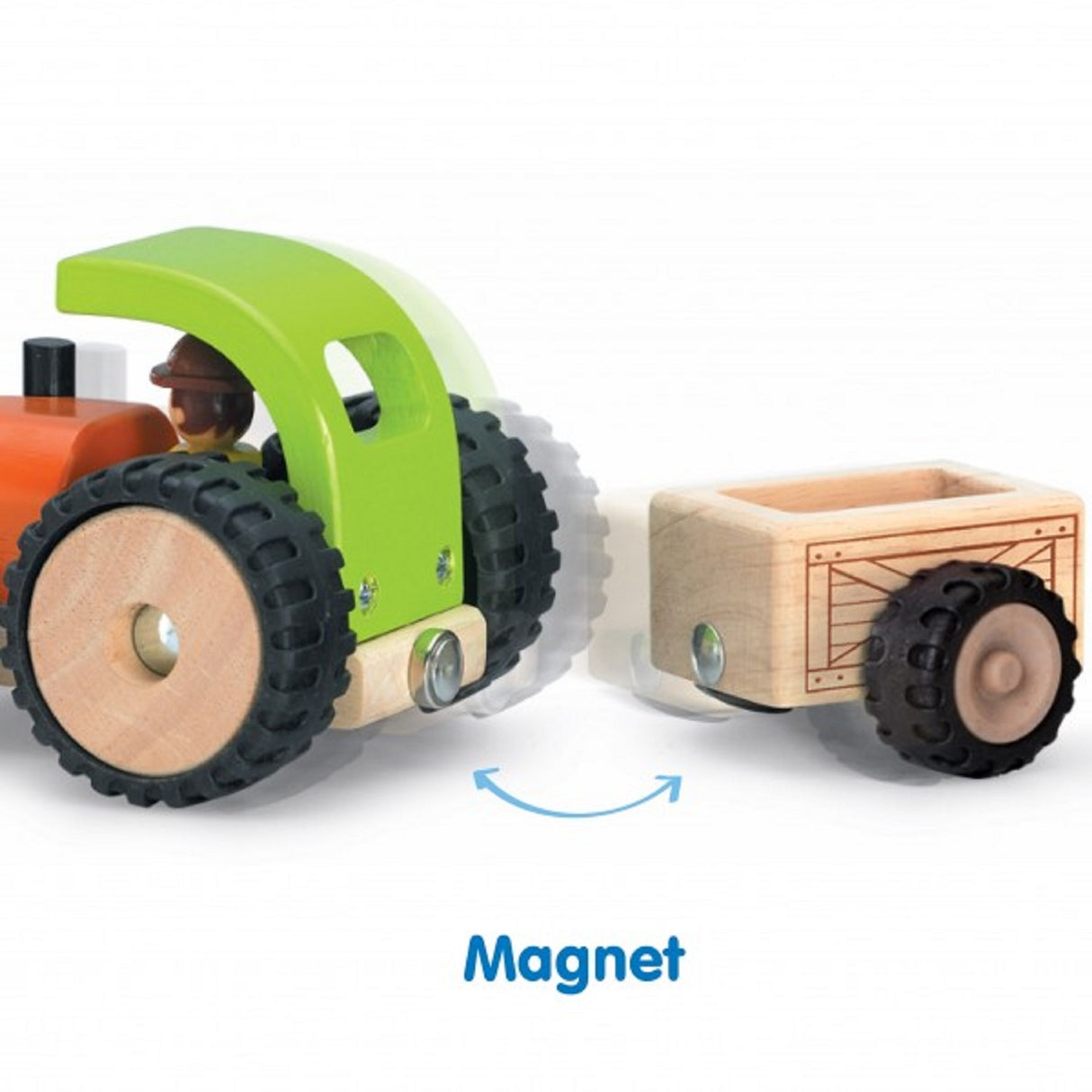 Mini Wooden Tractor