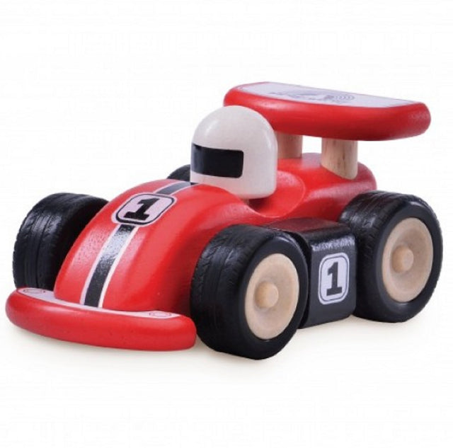 Mini Wooden Racing Car