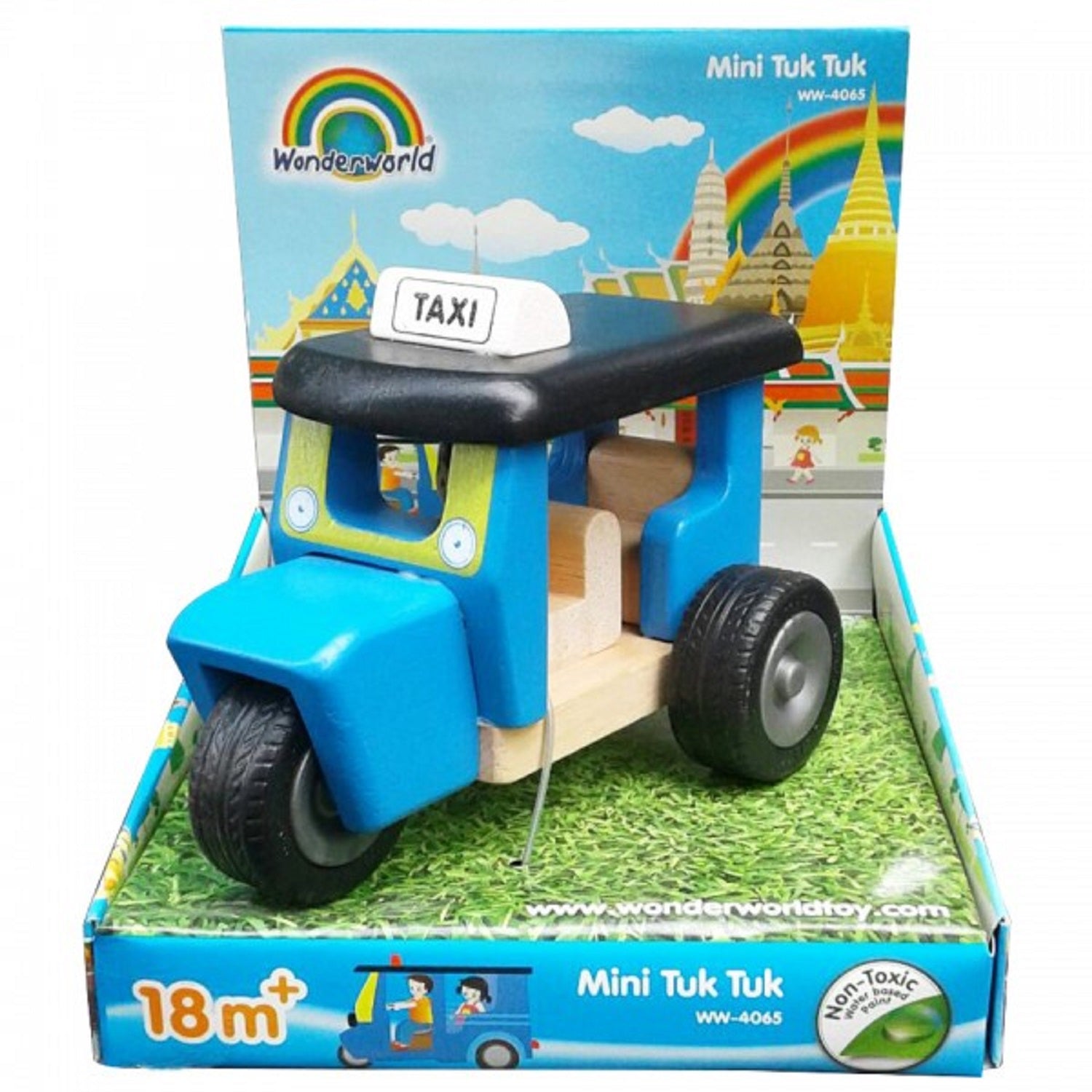 Mini Wooden Tuk Tuk