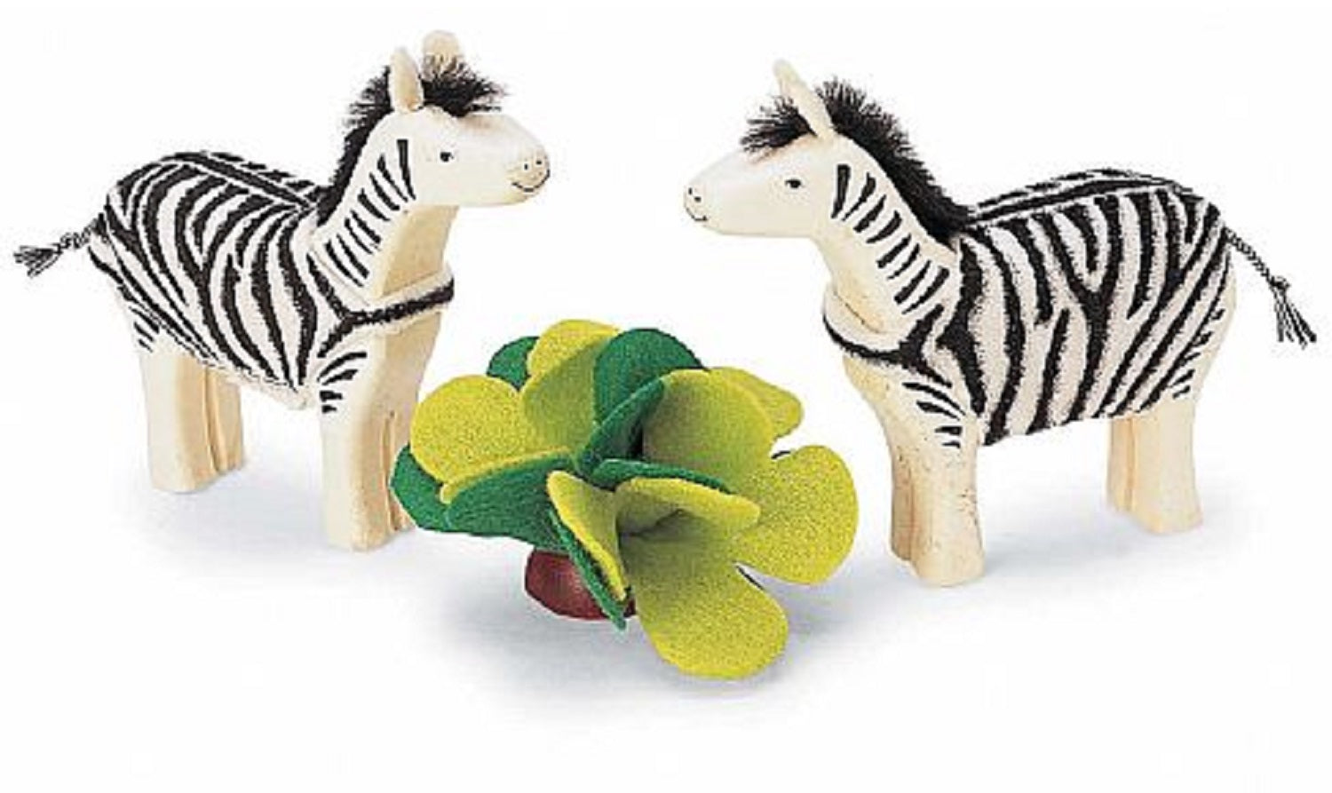 Wooden Zebra Set