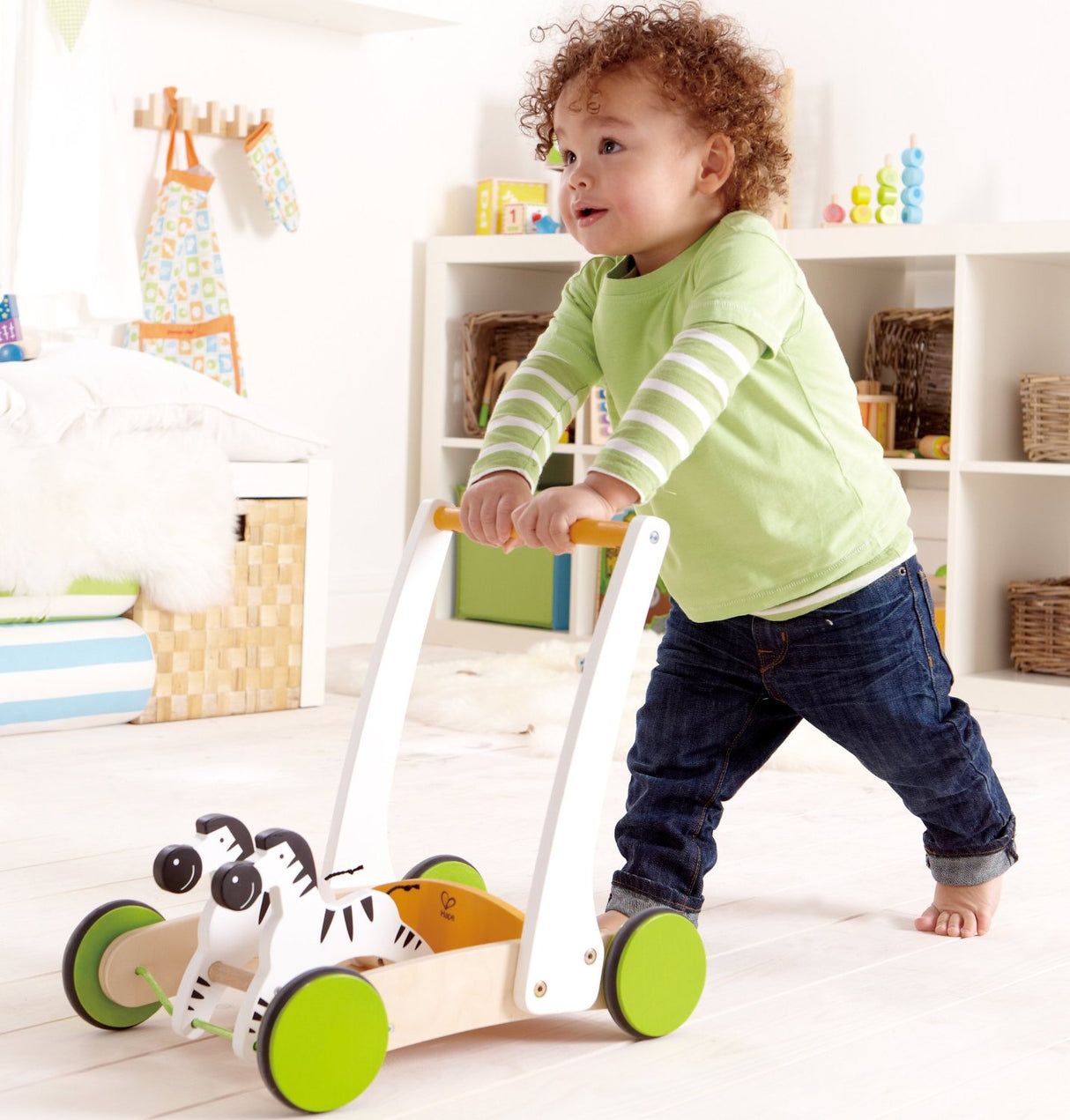 Galloping Zebra Cart Walker
