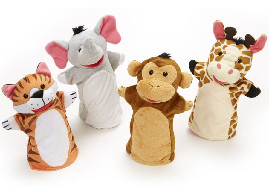 Zoo Friends Hand Puppets Set