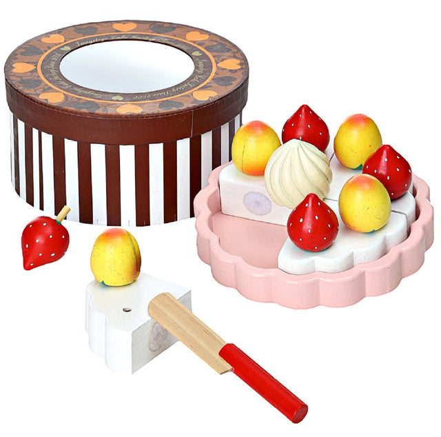 Peach and Strawberry Cake