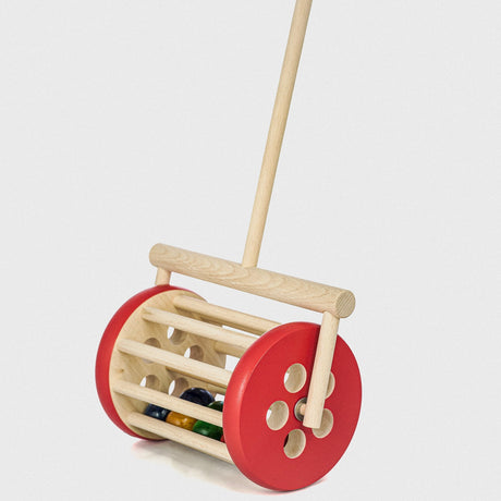 Red Drum Push Along Toy