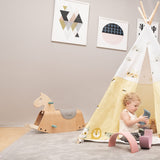 Sitter Verde Rocking Horse