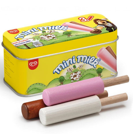 Tin of 3 Wooden Ice Lollies