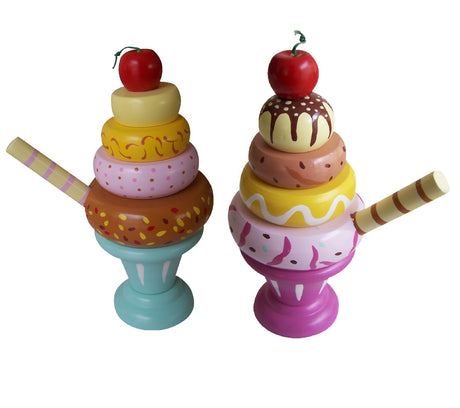 Stacking Ice Cream Sundae Set