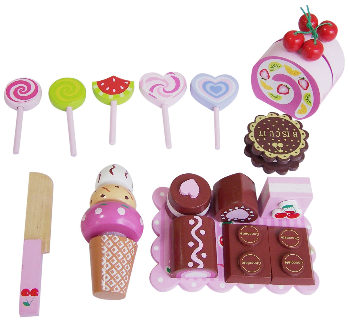 Cakes and Treats in a Suitcase