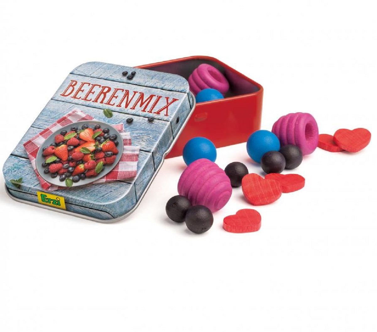 Tin of Wooden Mixed Berries