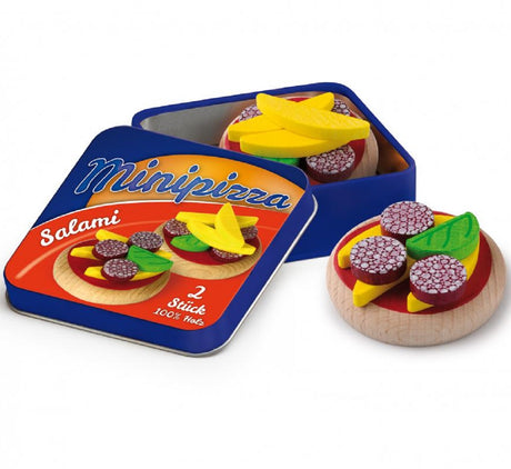 Tin of Wooden Mini Pizzas